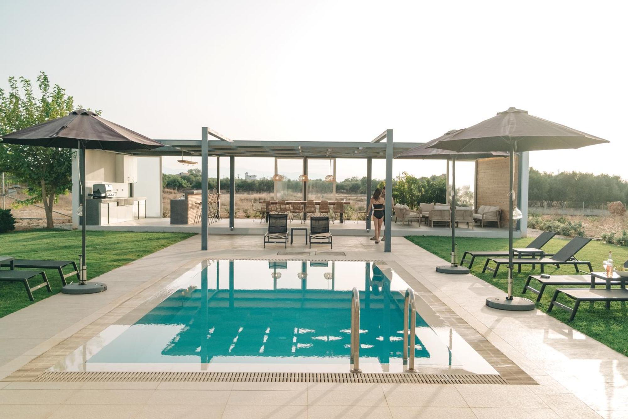 Helios A Modern Large Villa With Private Pool Set In A Quiet Location Stavrós المظهر الخارجي الصورة