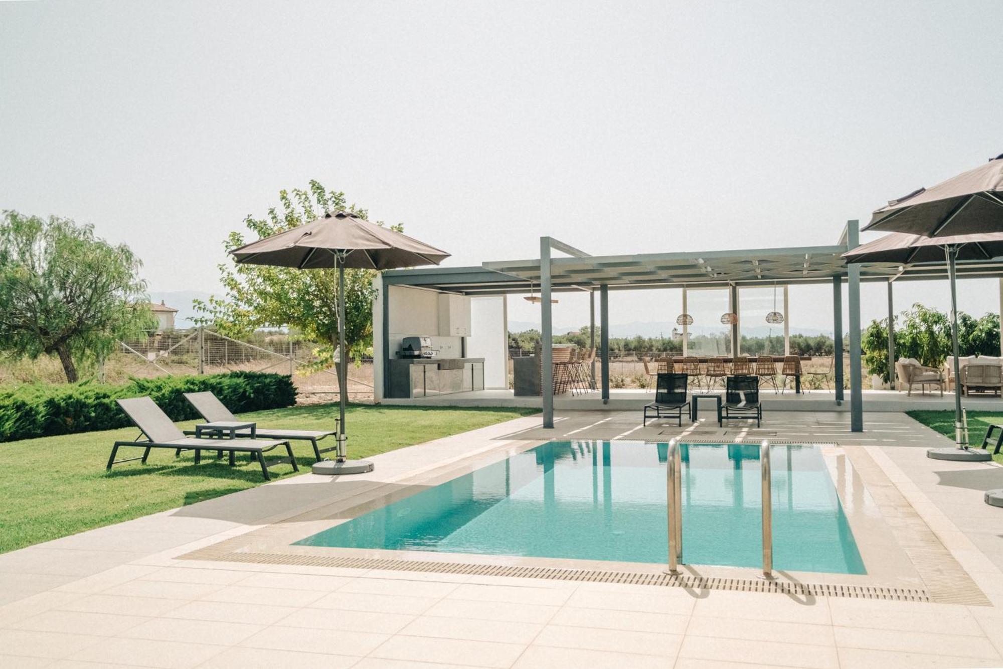Helios A Modern Large Villa With Private Pool Set In A Quiet Location Stavrós المظهر الخارجي الصورة